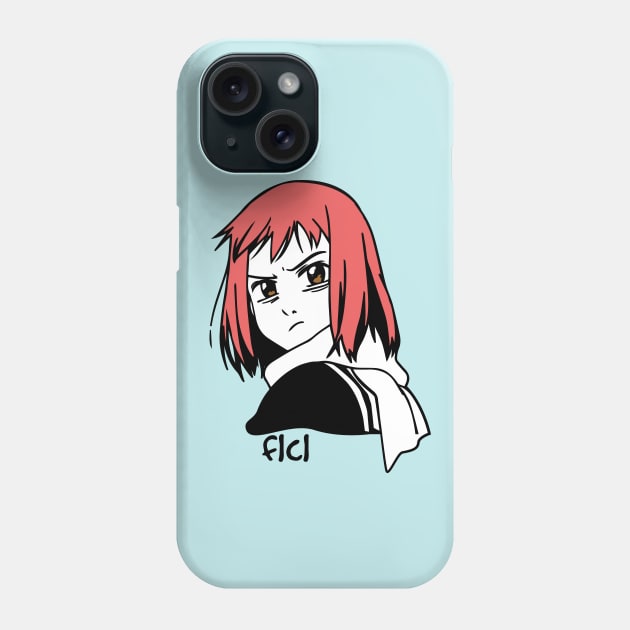 FLCL Mamimi Fooly Cooly Anime T-Shirt Phone Case by waveformUSA