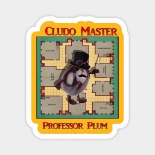 Cludo Master Professor Plum Magnet