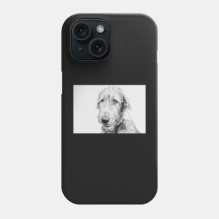 Wolfhound puppy Phone Case