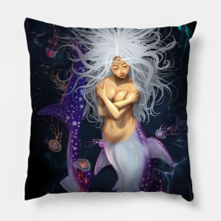 Whale Shark Mermaid Pillow