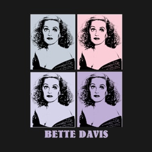 Bette Davis 1980s Pop Art T-Shirt