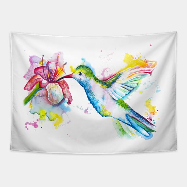 Hummingbird Tapestry by TiffanisTropics