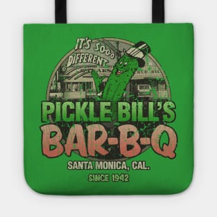 Pickle Bill's Bar-B-Q 1941 Tote