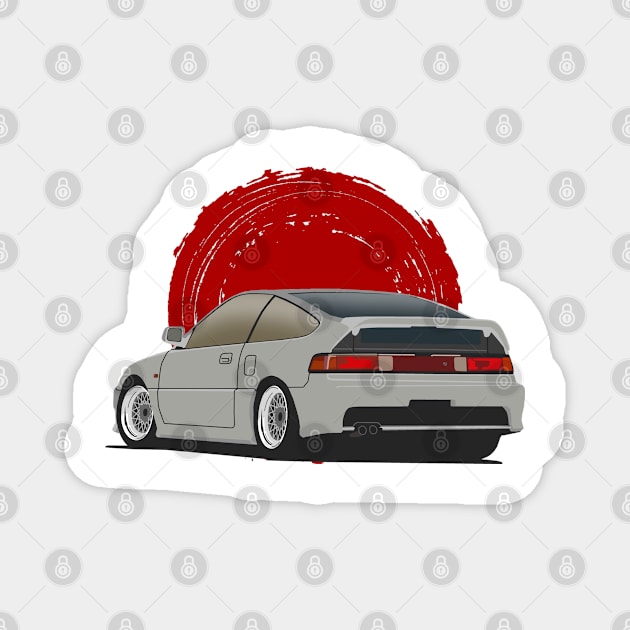 Honda CRX Magnet by Rebellion Store