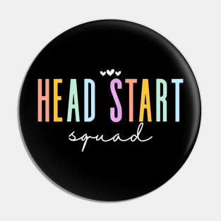 Teacher Appreciation Head Start Squad Back To School Pin