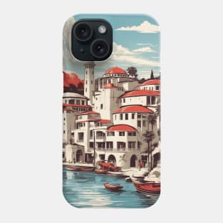 Antalya Turkey Vintage Retro Travel Tourism Phone Case