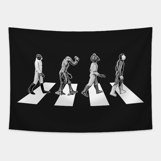 The Creatures - Eisley Road Tapestry by TooEffingRight