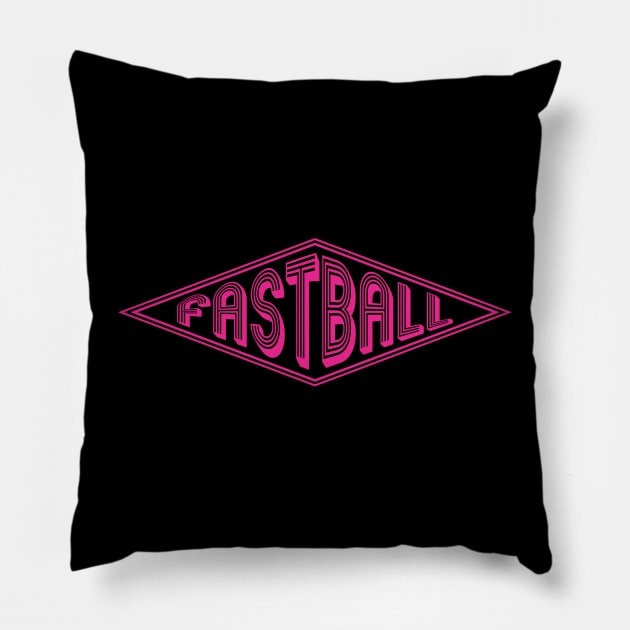 Fastball - Redline Vintage Wajik Pillow by BELLASOUND