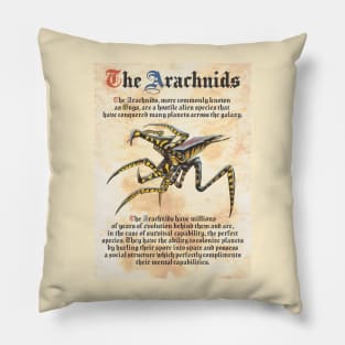 Starship Troopers (1997) Medieval Book Print Pillow