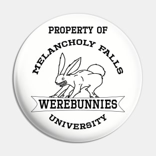 MFU Werebunnies Pin