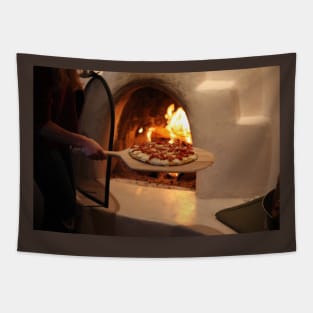 pay me in pizza Tapestry