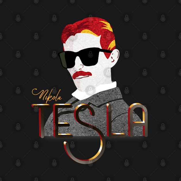 Nikola Tesla Shades by ScienceNStuffStudio