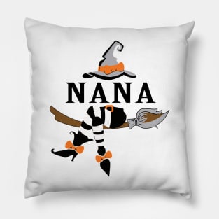 nana witch halloween Pillow