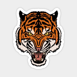 Angry tiger Magnet