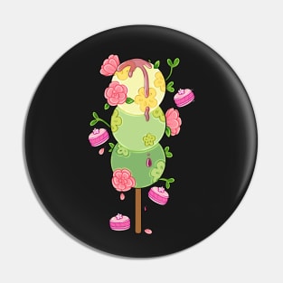 Blooming Dango Pin