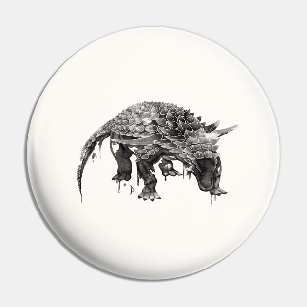 Ankylosaurus Pin by ArtDary