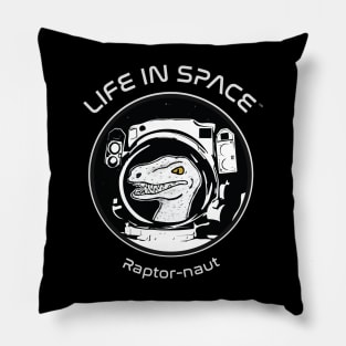 Life in Space: Raptor-naut Pillow