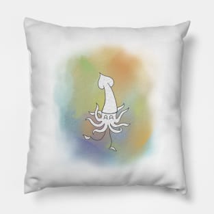 Dancing Squid Pillow