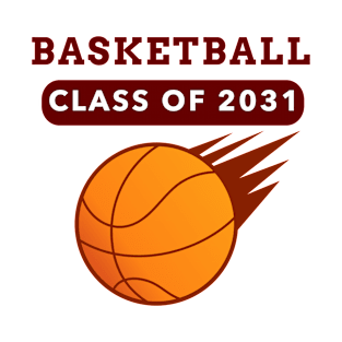 Class of 2031 Basketball T-Shirt