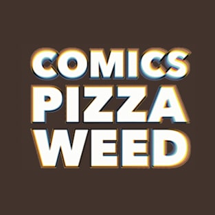 COMICS WEED PIZZA T-Shirt