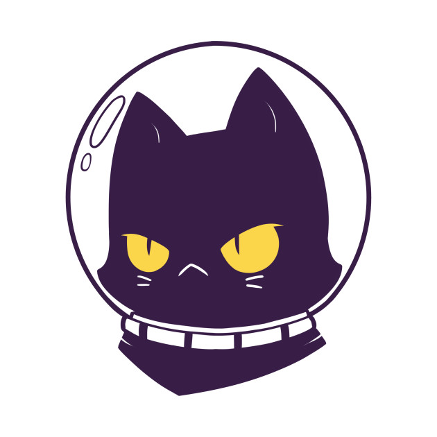 Disover Space Cat - Cat - T-Shirt