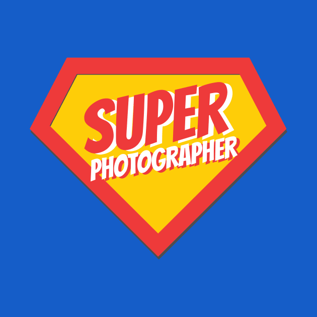 Photographer Gifts | Super Photographer by BetterManufaktur