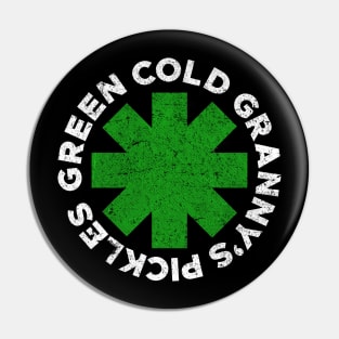 GREEN COLD GRANNY'S PICKLES Pin