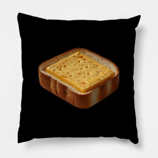 Cheese Kawaii Yummy Coffee Vintage Toast Bread Sandwich Since Pillow