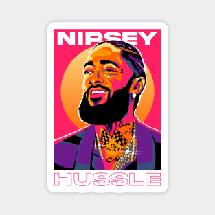 Nipsey Hussle Fanart Magnet