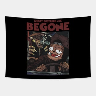 BEGONE Tapestry