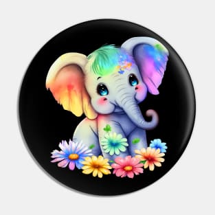 baby elephant Pin