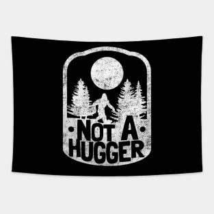 Funny Introvert Not A Hugger Bigfoot Sasquatch Tapestry