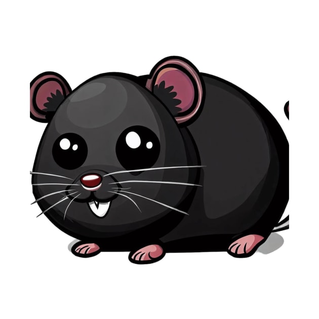 Black hamster by FORIS