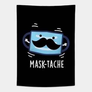 Mask-tache Funny Mask Moustache Pun Tapestry