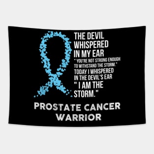 The Devil- Prostate cancer Awareness Support Ribbon Tapestry