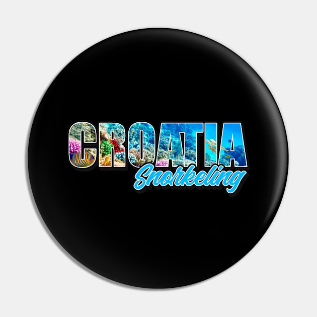 Croatia snorkeling design. Perfect present for mom dad friend him or her Pin by SerenityByAlex