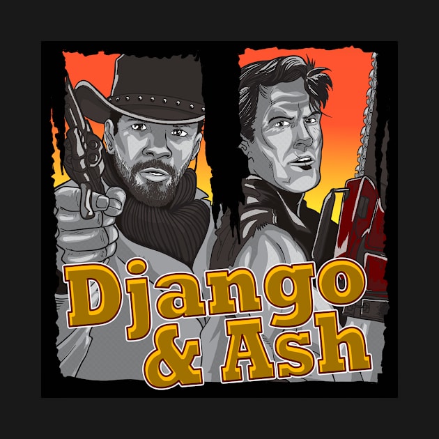 Django & Ash by I_just_ARTed