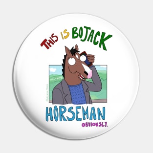 Bojack Horseman Pin