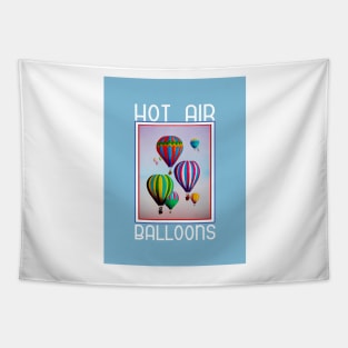 Hot Air Balloons Poster Tapestry