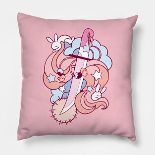 Dreamy Bun Dagger Pillow