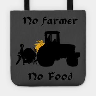 No farmer no food Tote