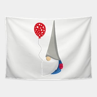 Fourth Of July, Independence Day, Cute Gnome Tapestry