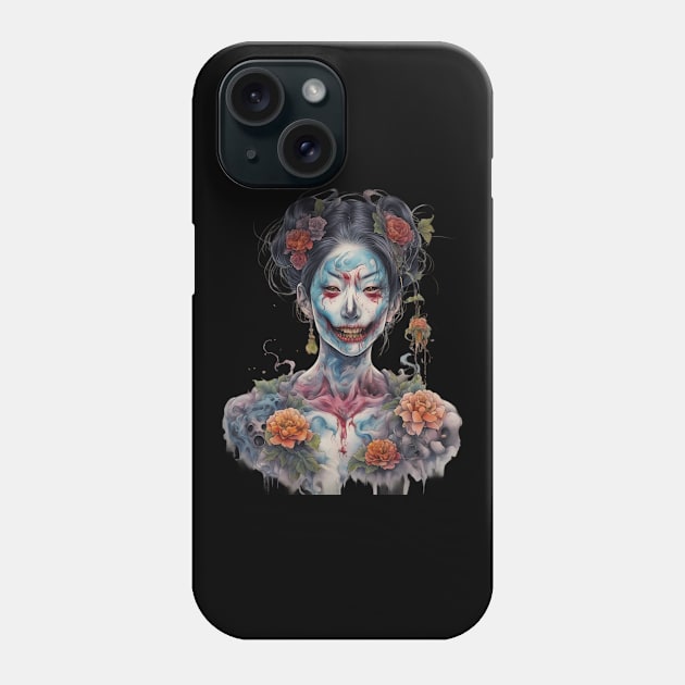 Bloody Mary Horror Phone Case by animegirlnft