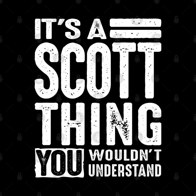 Mens Funny Personalized Name Scott by cidolopez