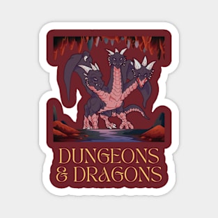 Dungeon and Dragon Magnet