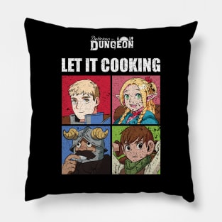 DELICIOUS IN DUNGEON: LEI IT COOKING (GRUNGE STYLE) Pillow