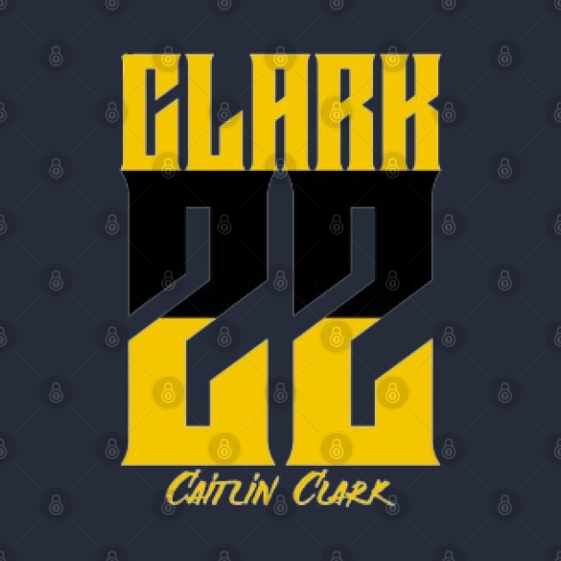 Clark 22 Caitlin Clark by KoumlisArt