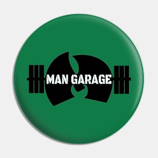 Man Garage Pin