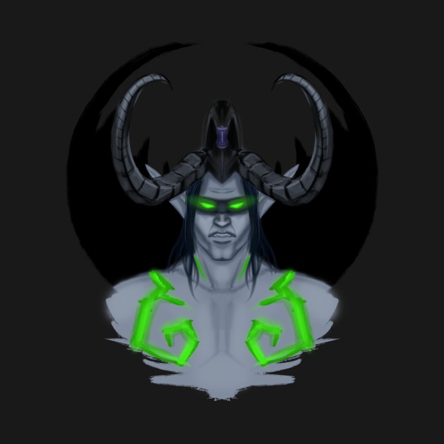 illidan by MalinArt