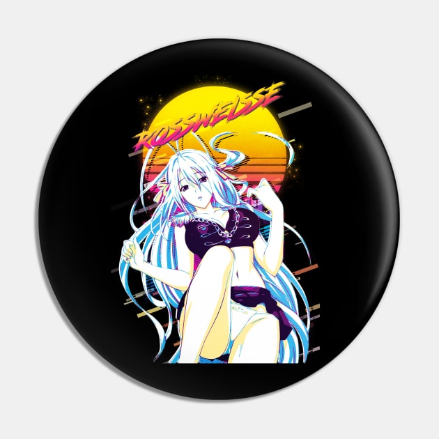 HighSchool DxD - Rossweisse Pin by 80sRetro